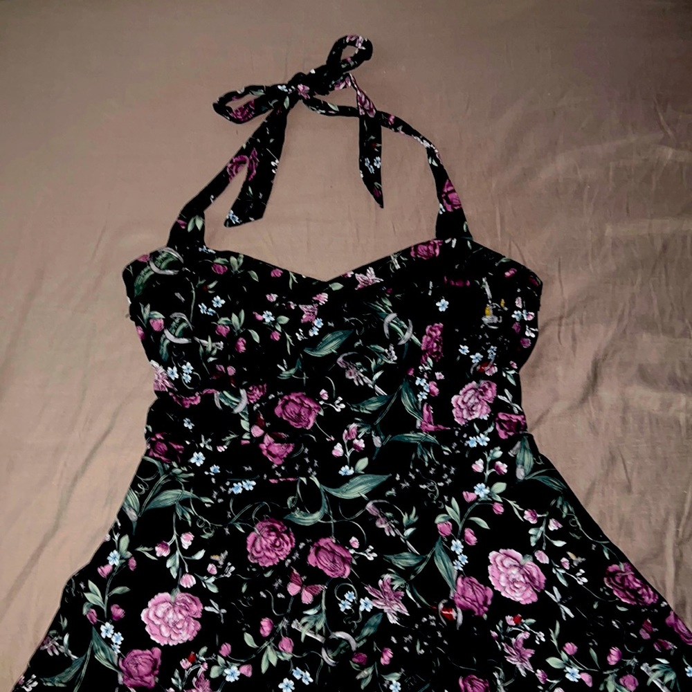 Hot Topic Floral Dress XL